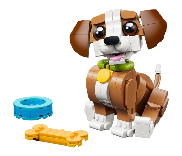 LEGO CREATOR 31382 Urocze zwierzątka: psotny szczeniaczek - 1473431 - zdjęcie 3